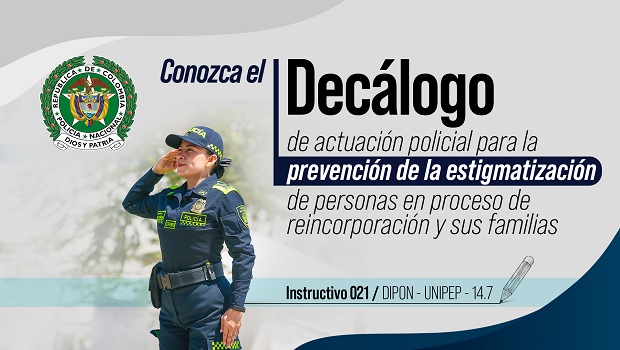 Decálogo Policial para la No Estigmatización