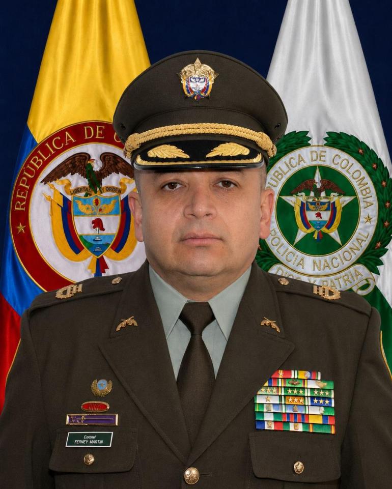 Coronel Ferney Martín Romero