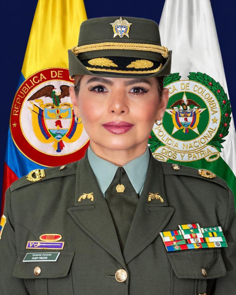 Teniente Coronel Ruby Leonor Pinzón Pinzón