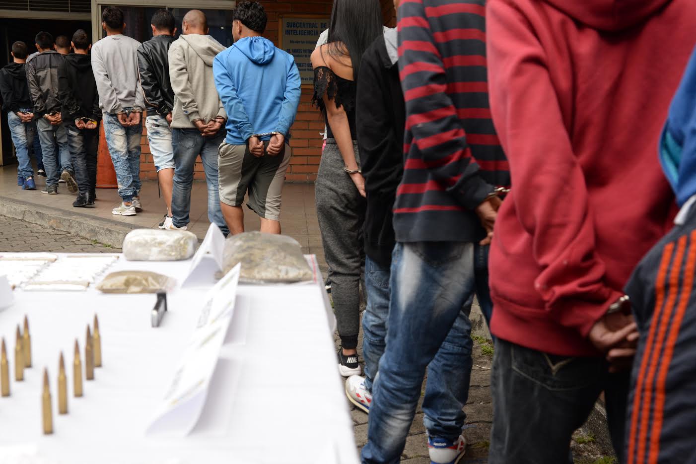 Investigación de ocho meses permitió capturar 20 integrantes de banda delincuencial “la capilla”