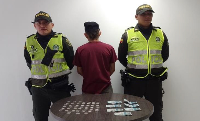 Capturado por portar 80 gramos de 'bazuco' 