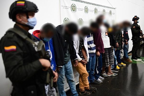 Capturados 2 cabecillas y 8 integrantes del grupo San Gabriel