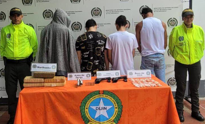 Aprehendido adolescente que lideraba una zona de expendio de drogas en Villavicencio