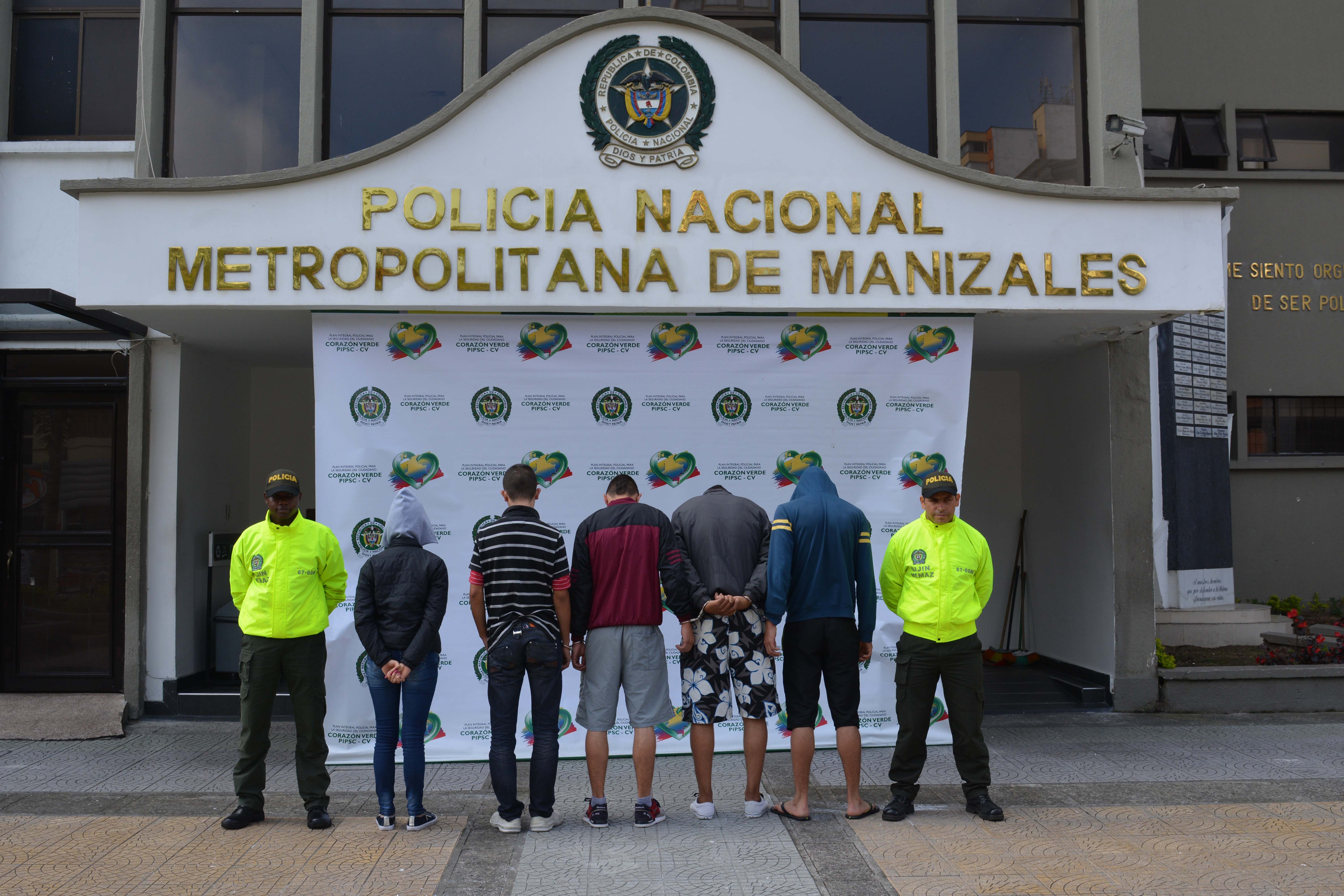 Acciones investigativas permiten la captura de cinco personas por hurto fortalecimiento_seguridad