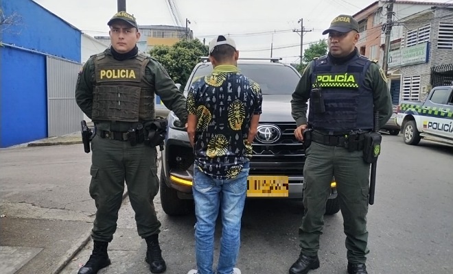 Un hombre fue capturado por el delito de receptación