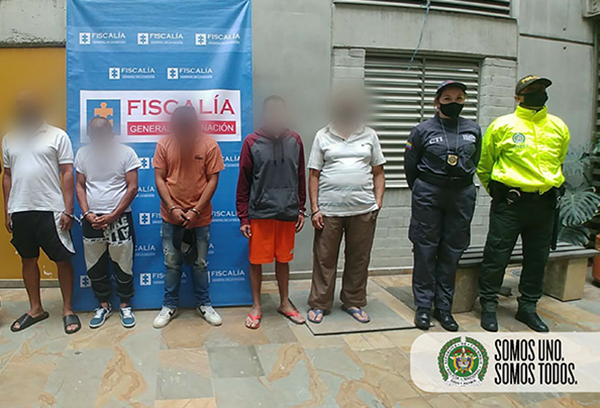 Capturadas 5 personas por delitos sexuales en contra de menores de edad en Medellín 