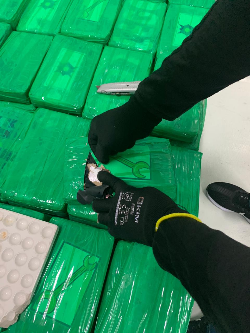 Frustramos envío de drogas ilícitas a Bélgica Frustramos envío de drogas ilícitas a Bélgica