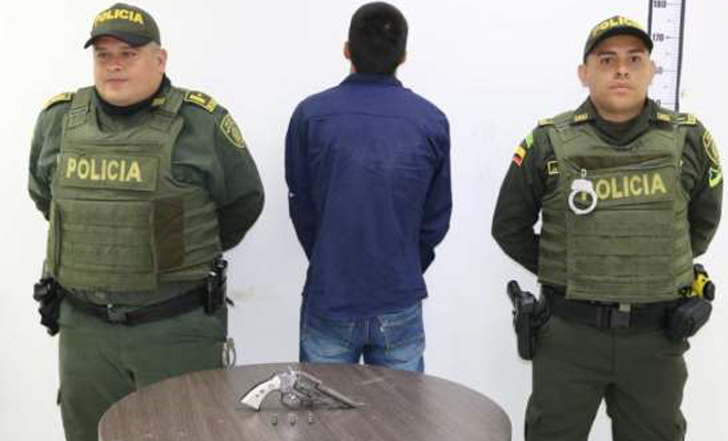 Capturado por porte ilegal 