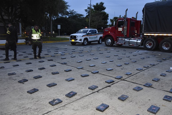 Incautamos de 143 kilos de cocaína en Barrancabermeja