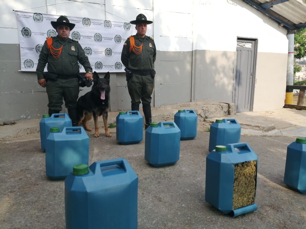 Operativos contra el tráfico de droga y munición en Medellín y La Estrella 