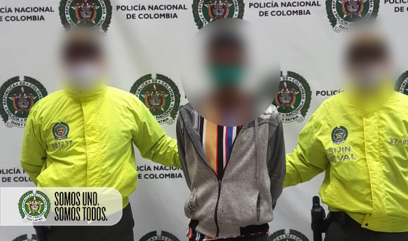 Capturado ‘la máquina’ integrante del grupo delincuencial común organizado ‘los cocuelos’