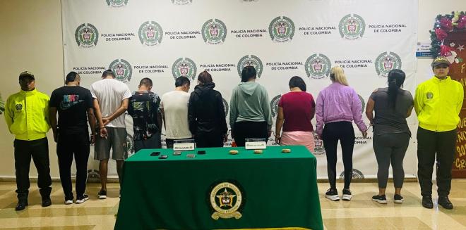 En Armenia se logra la captura de una banda delincuencial En Armenia se logra la captura de una banda delicuencial