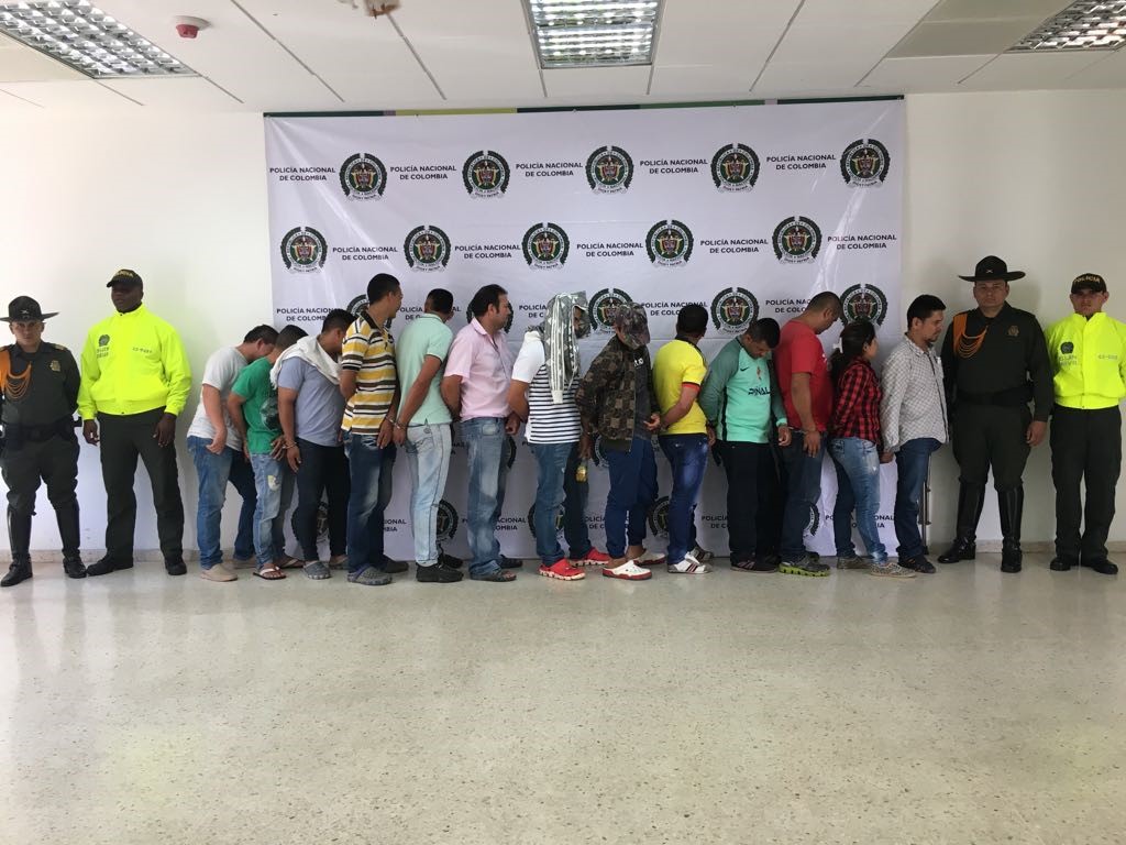 Capturadas 16 personas señaladas del delito de abigeato en Villavicencio.