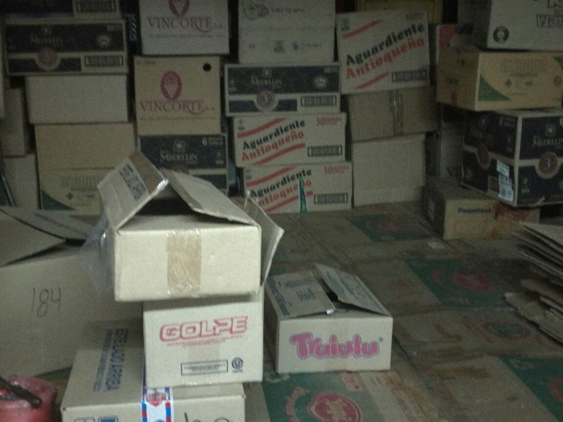 Ofensiva contra el contrabando de licor en Medellín