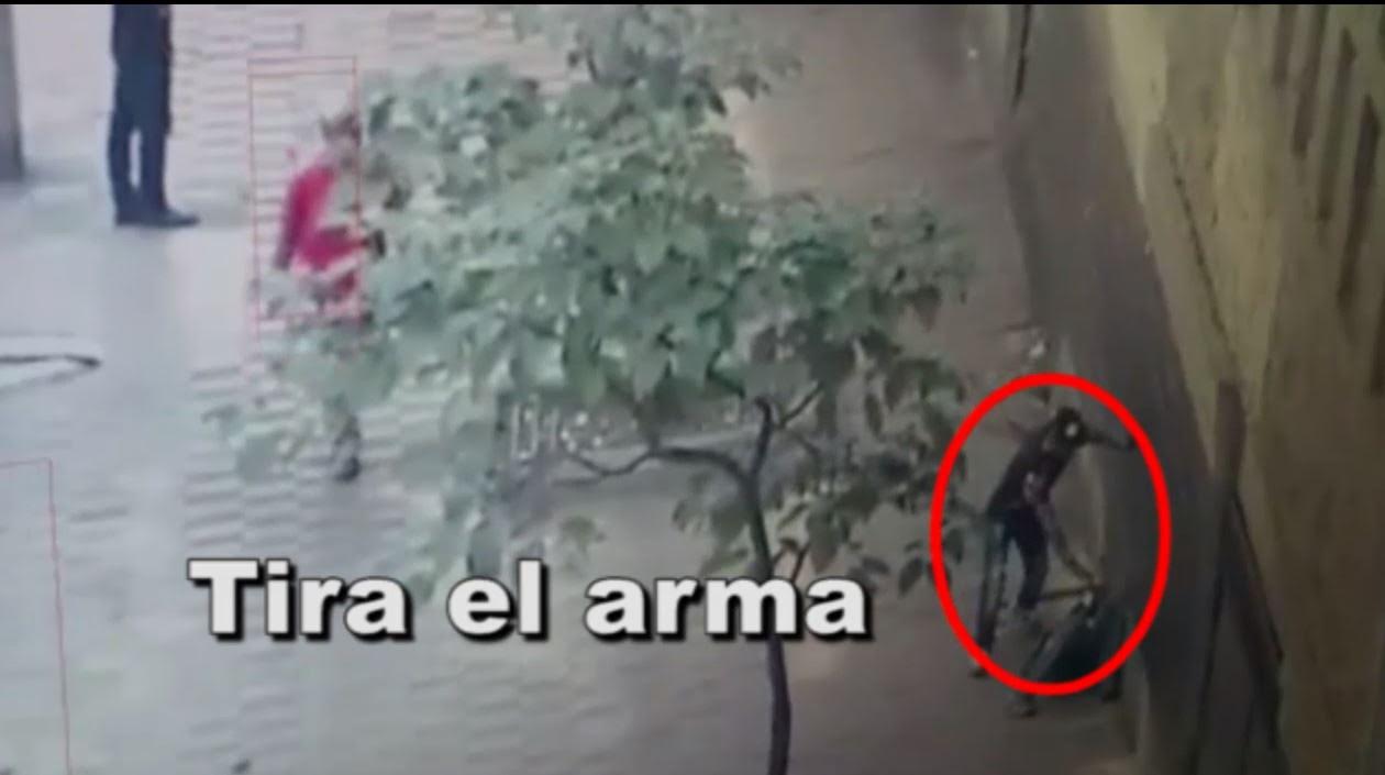 Valerosa acción de dos auxiliares de policía y un agente de tránsito permitió captura de sicario