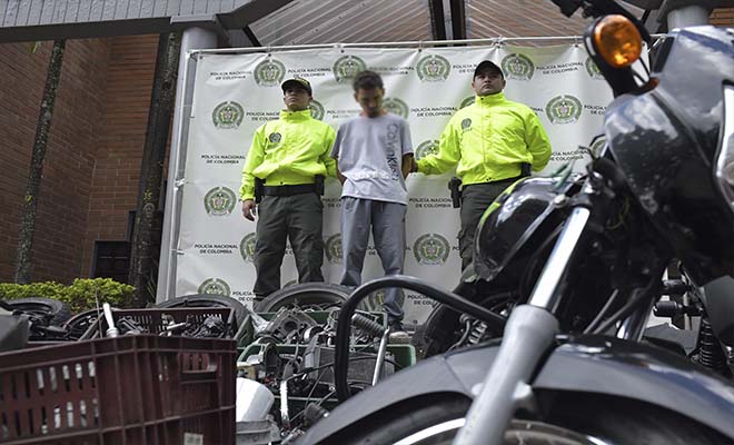 Capturado por hurto y comercialización de autopartes