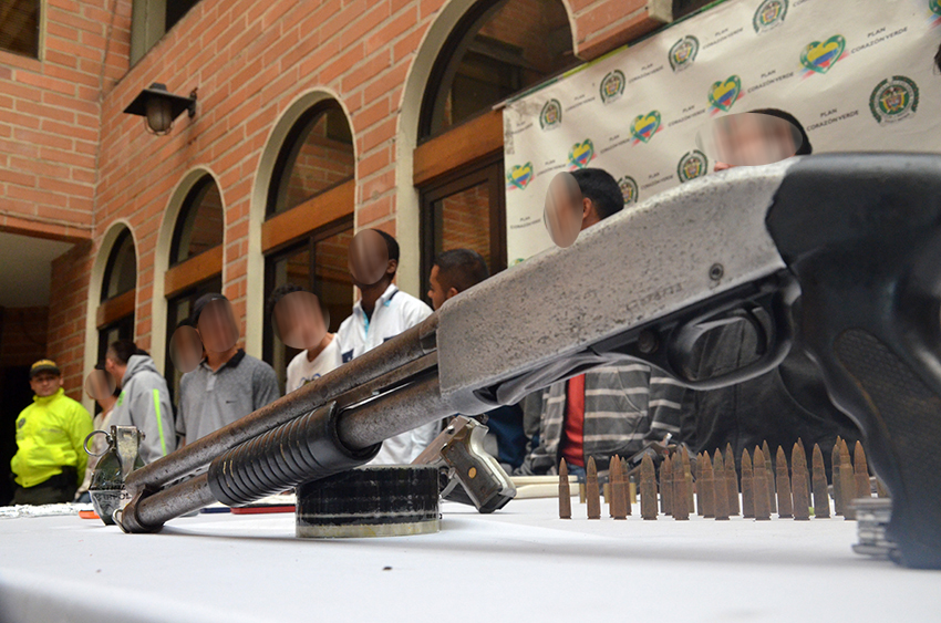 Ofensiva contra grupos de delincuencia común organizada en Belén y corregimiento Altavista