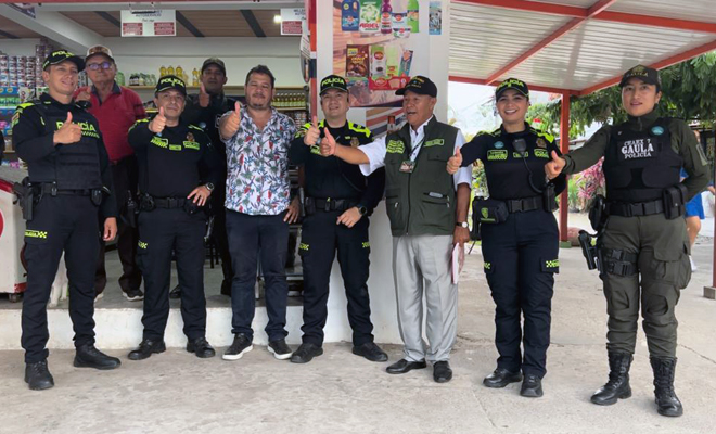 Estrategia que busca contrarrestar el hurto a comercio y la extorsión en toda el área metropolitana