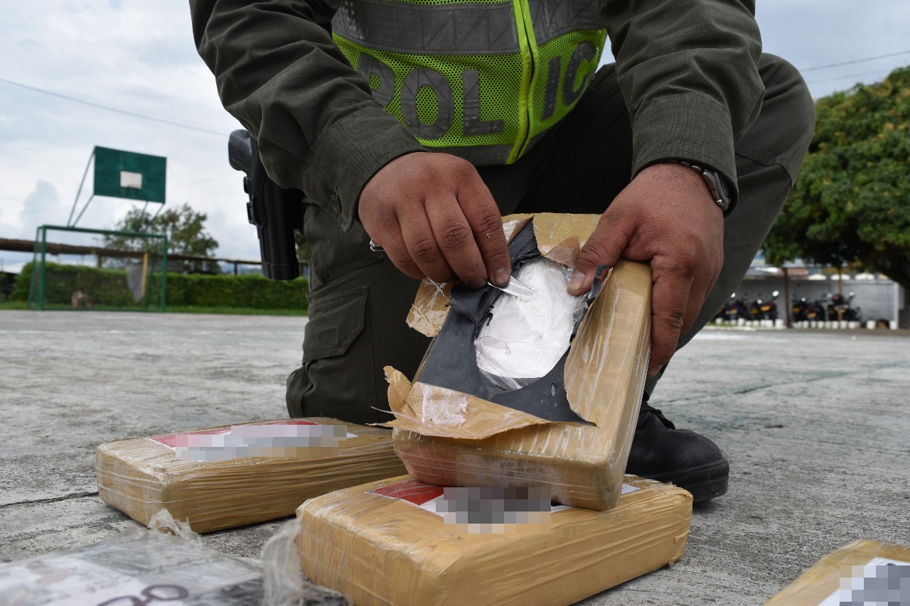 Policía se incauta de más de 270 kilos de cocaína Policía en Risaralda incauta  más de 270 kilos de cocaína