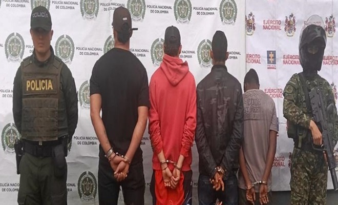 4 capturados por explotación ilícita de yacimiento minero 4 capturados por explotación ilícita de yacimiento minero