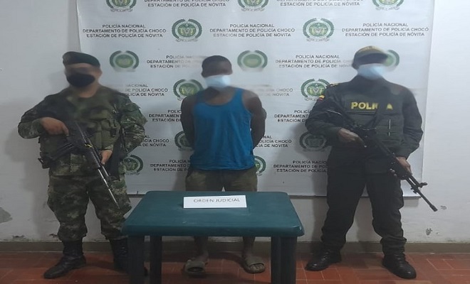 Capturado sujeto por el delito de hurto