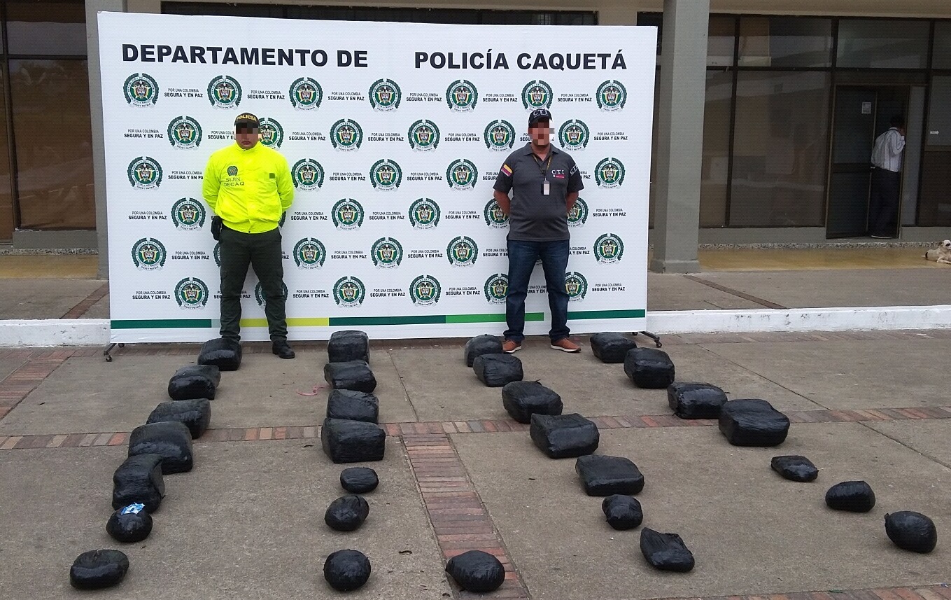 Continúan operativos contra el tráfico de estupefacientes en Caquetá 52-kilos-de-marihuana-incautada