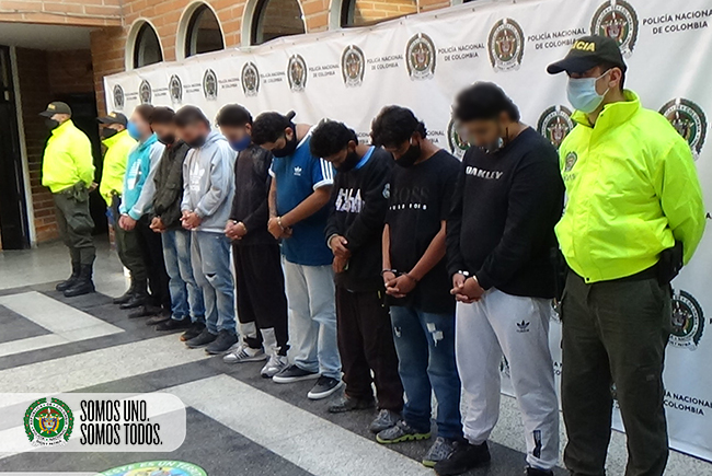 Fueron judicializados por concierto para delinquir y porte y tráfico de estupefacientes.