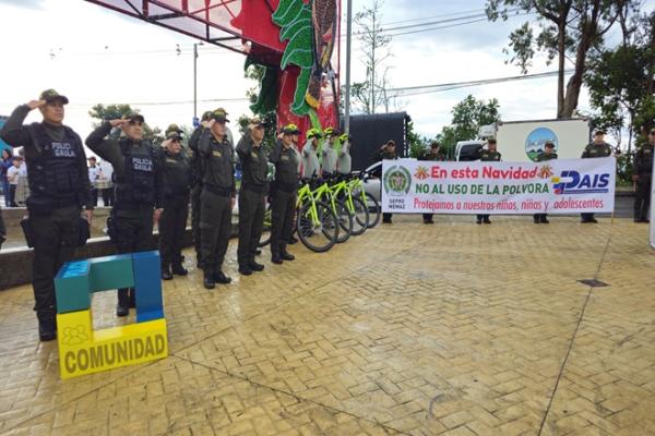 Contravenciones en el plan Navidad Presencia de uniformados con actividades de prevención