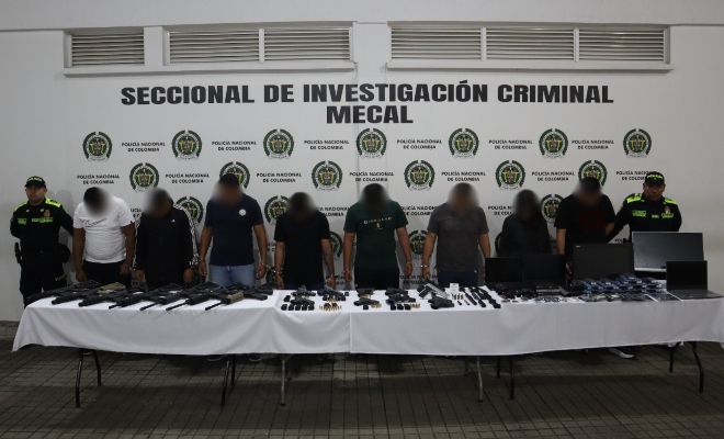 Seguridad ciudadana Oficina de asesorías jurídicas ocultaba armas para grupos criminales