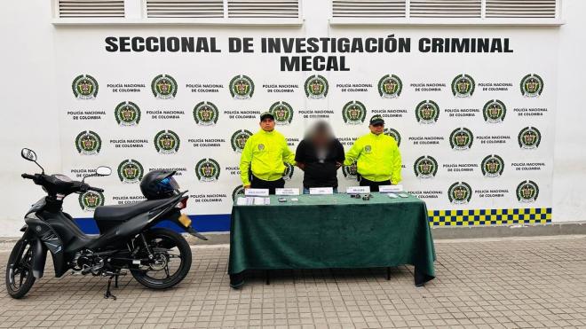 Operativos contra el hurto a personas Capturados dos hombres que hurtaban en motocicletas