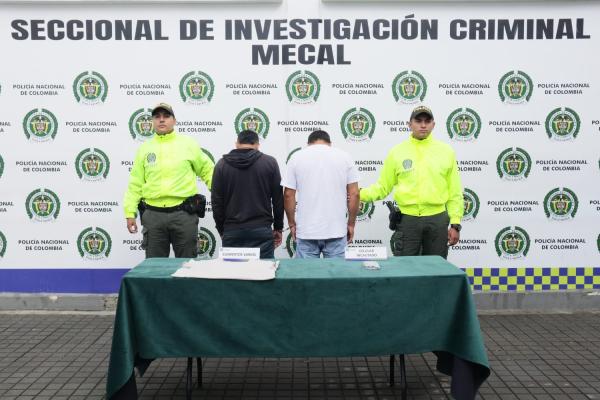 Policía Cali capturas Feminicidas capturados