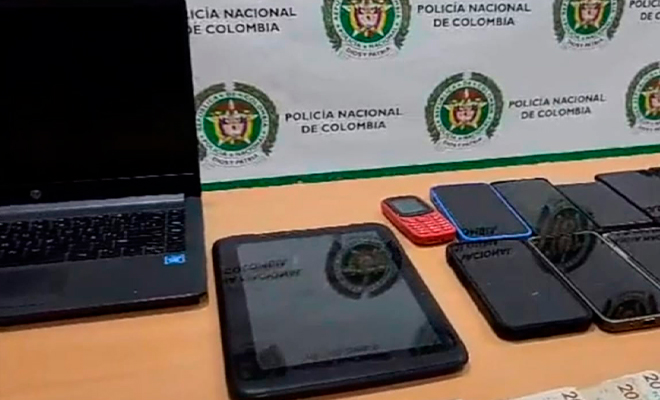 Elementos incautados Elementos incautados