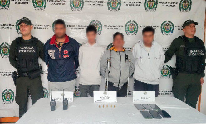Seis presuntos integrantes del "tren de Aragua" fueron capturados por extorsión, homicidio y desaparición forzada