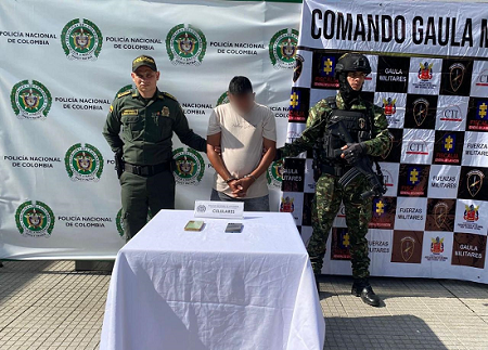 Capturado alias “Cachorro” por el delito de concierto para delinquir agravado Golpe contundente frente al delito en Apartadó