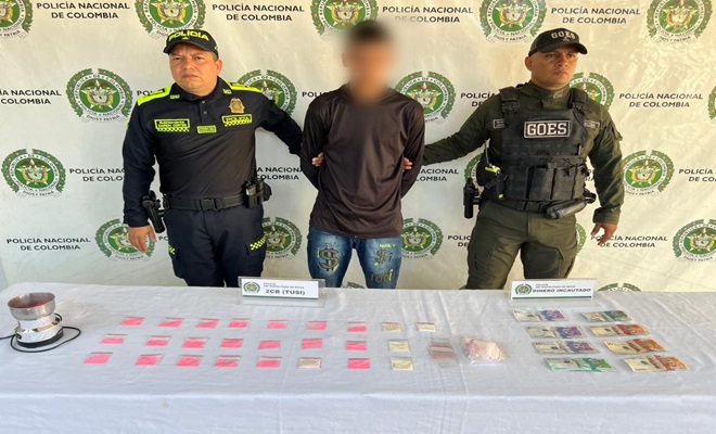 Capturado “El Flaco” en diligencia de registro y allanamiento por tráfico de estupefacientes.