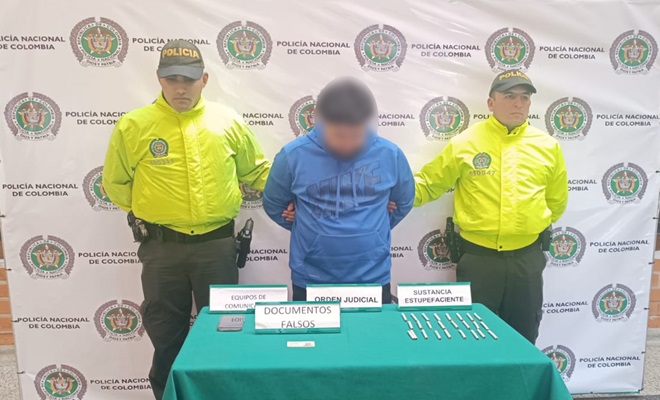 Capturado por concierto para delinquir agravado