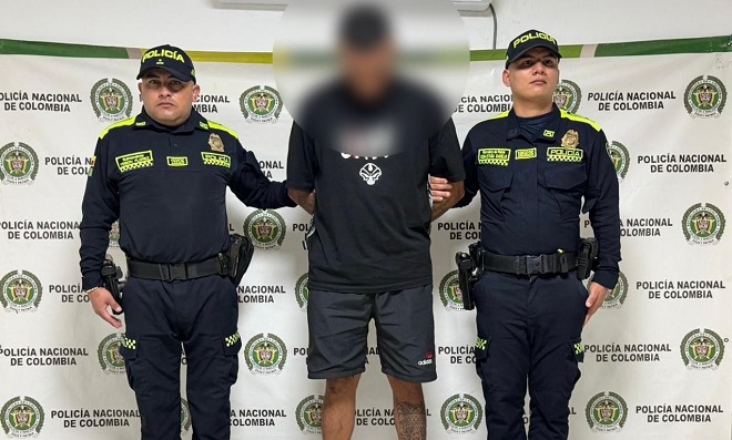 Capturado por el delito de hurto