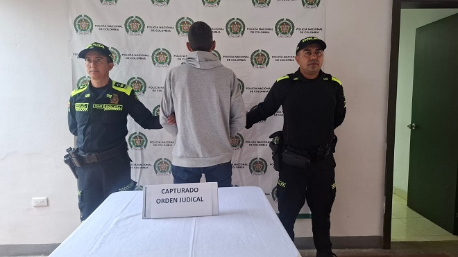 Capturado por orden judicial Capturado por orden judicial