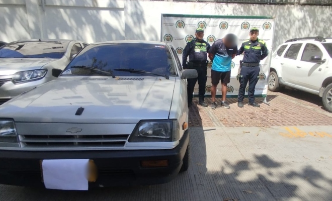 Capturado el delito de hurto