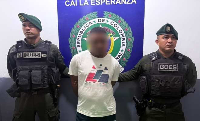 Capturado alias “Mantequilla” por porte ilegal de arma de fuego en Cartagena