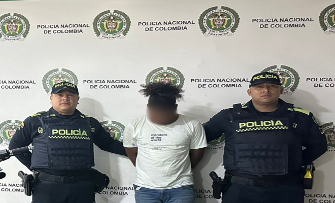 Capturado por el delito de porte ilegal de armas de fuego