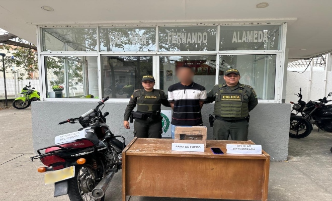 Capturado presunto delincuente tras sustraer un celular y movilizarse en motocicleta hurtada Capturado presunto delincuente tras sustraer un celular y movilizarse en motocicleta hurtada