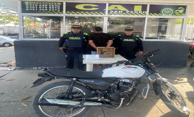 Capturado presunto delincuente por porte ilegal de armas de fuego Capturado presunto delincuente por porte ilegal de armas de fuego