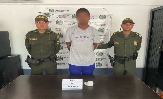 Capturado por tráfico de estupefacientes   Capturado por tráfico de estupefacientes