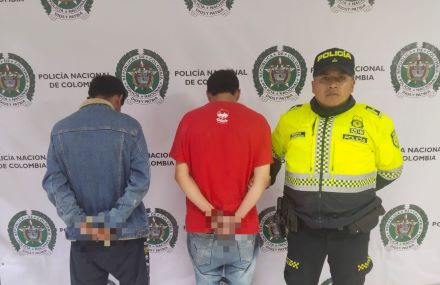 Capturados por hurto de celulares y pertenencias caso de hurto reportado por una ciudadana