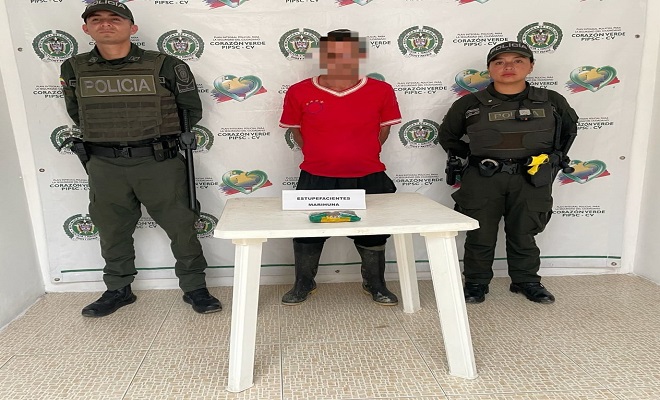 Captura un ciudadano en Cucutilla el hombre de 40 años fue capturado al ser sorprendido portando varias dosis de marihuana Captura un ciudadano en Cucutilla el hombre de 40 años fue capturado al ser sorprendido portando varias dosis de marihuana