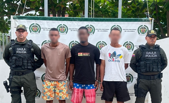 Capturados por el delito de extorsión Capturados por el delito de extorsión