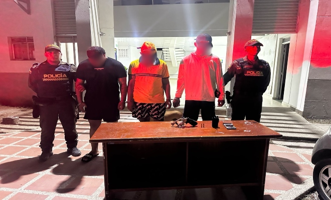 Capturados 3 presuntos delincuentes por porte ilegal de armas de fuego Capturados 3 presuntos delincuentes por porte ilegal de armas de fuego