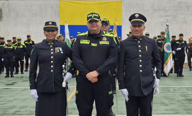 La Policía Nacional en el Amazonas exalta ascenso de personal del Nivel Ejecutivo
