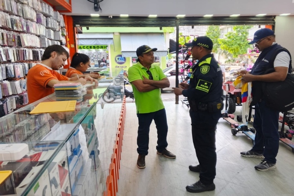 La Policía Metropolitana de Montería impulsa una cultura 